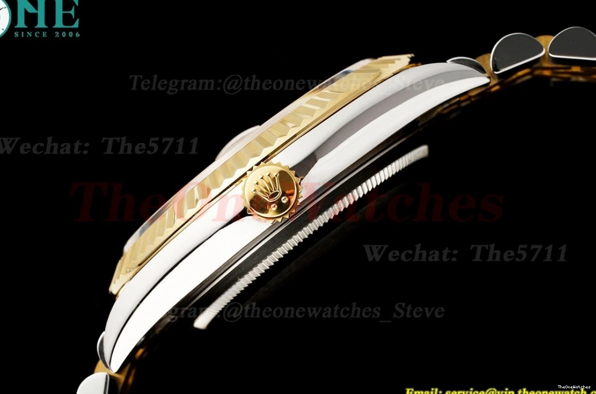Datejust Dial White Jub 126333 SH3235 ARF YG 41mm SS 0509
